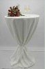 white polyester jersey stretch scuba bistro table coverdry bar table cover spandex cocktail table cover party scuba table cloth