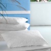 white sleeping pillow