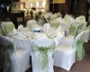 white spandex chair cover for hotel and banquet hall
