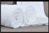 white square cotton towel