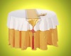 white table cloth