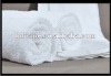 white thin square towel