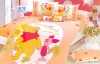 whoelsale+free shipping 4pcs  winnie the pooh bedding set for kids mix order & drop shippingC423-02