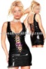 wholesale 2011 latest style ladies' leather corset