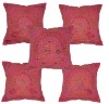 wholesale lots Zari INDIAN CUSHION PILLOW COVER THROW India Vintage