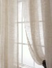 window curtains,linen curtain,linen sheer curtain