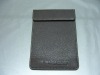 wine menu pad with leather cover