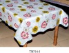 with Non-woven Back pvc table cloth