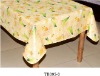 with Non-woven or Flannel Back PVC Table Cloth