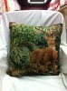 with giraffe design square cotton low price and high quality cushion cover