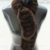 women real rabbit fur scarf