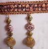 wonderful bead curtain  fringe
