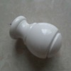 wood window curtain pole finial(YLY-F018W)