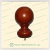 wooden curtain finials