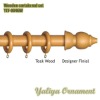 wooden curtain rod set YLY-0046W