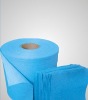 woodpulp spunlace nonwoven(blue)