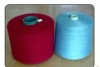 wool/cotton dyed blended yarn in stock