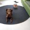 wool felt floor mat