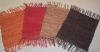 woven leather mats