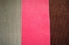woven polyester mix nylon corduroy fabric