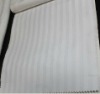 woven stripe fabric/100% cotton satin stripe fabric combed/anti pilling hotel bedding fabric