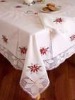 woven table cloth