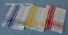 yarn dyed check pattern cotton dish towel