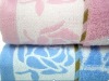 yarn dyed jacquard bath towel