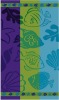 yarn dyed jacquard beach towel