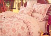 yarn dyed jacquard bedding set