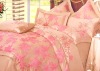 yarn dyed jacquard bedding set