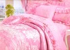 yarn dyed jacquard bedding set