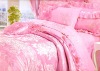 yarn dyed jacquard bedding set