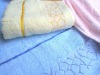 yarn dyed jacquard cotton face towel