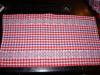 yarn dyed kitchen towel with small checks