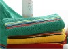 yarn dyed soft bath towel