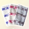 yarn dyed solid cotton bath towel fabrics