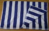 yarn dyed stripe beach towel