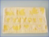 yarn dyed yellow child terry hand towel