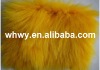 yellow hi-pile plush