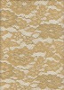 yellow lace fabric