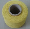 yellow recycled cotton yarn