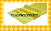 yellow satin table runner