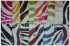 zebra print leather for handbag 0193