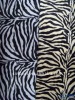 zebra print velboa fabric