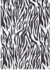 zebra stripe printed jersey fabric