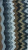 zig zag design knit fabric