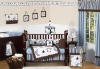zoo baby crib bedding set